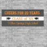 20 YEARS!! Celebration Class reunion banner