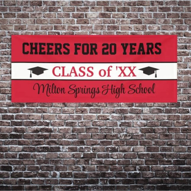 20 YEARS!! Celebration Class reunion banner (Creator Uploaded)