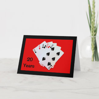 20 Years Is A Big Deal! Anniversary Card