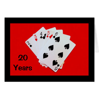 20 Years Is A Big Deal! Anniversary Card