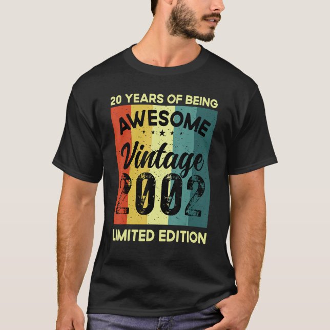 20 Years Of Being Awesome T Shirts Limited Edition (Front)
