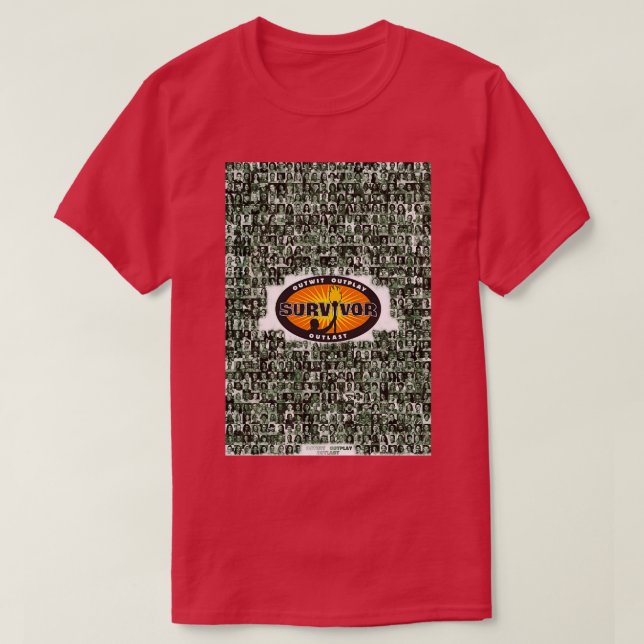 20 Years of Survivor T-Shirt (Design Front)