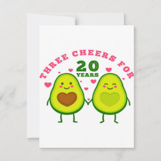 20 years wedding anniversary| husband gift invitat invitation