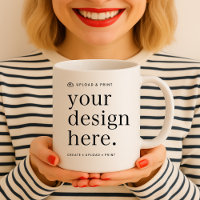 20oz Jumbo Mug | Your Design or Photo Upload Mugs