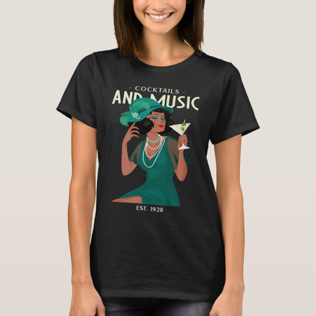 20s Nostalgia For Men And Women Classic Old Era T-Shirt (Front)