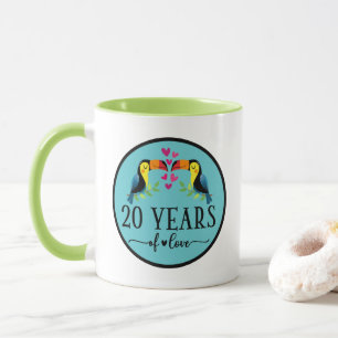 20th Anniversary 20 Years Together Mug