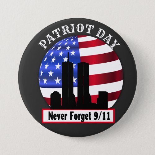  20th anniversary 911 never forget button