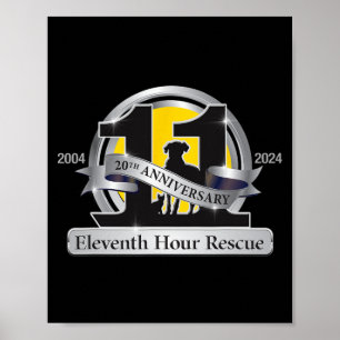 20th Anniversary Logo T-shirt.png  Poster