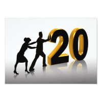 20th Anniversary Party Invitation
