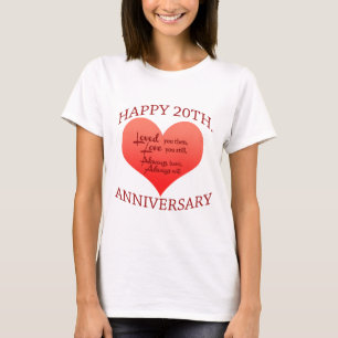20th. Anniversary T-Shirt
