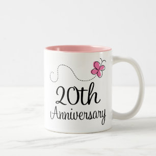 20th Anniversary Two-Tone Coffee Mug