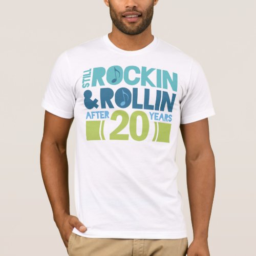 20th Anniversary Wedding Gift T_Shirt