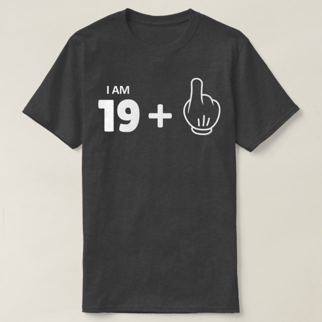 20th birthday 1 T-Shirt (Design Front)