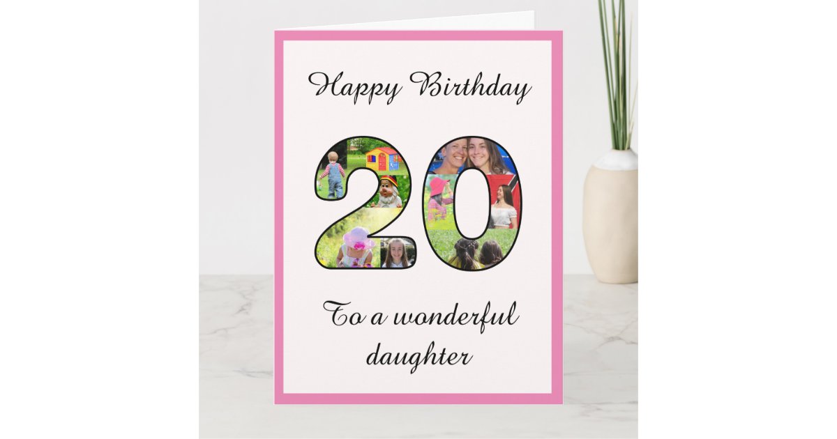 happy 20th birthday daughter