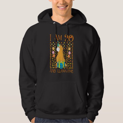 20th Birthday  for Girls Son Daughter Her 20 Years Hoodie