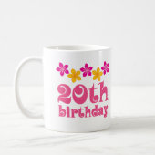 20th Birthday Gift Ideas Coffee Mug (Left)