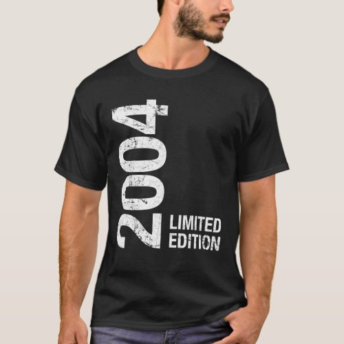 20th Birthday Gifts Men Women 20 Years Old Vintage T_Shirt
