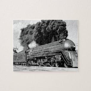 20th Century Limited Train Highball It! Vintage Jigsaw Puzzle