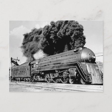 20th Century Limited Train Highball It! Vintage Postcard