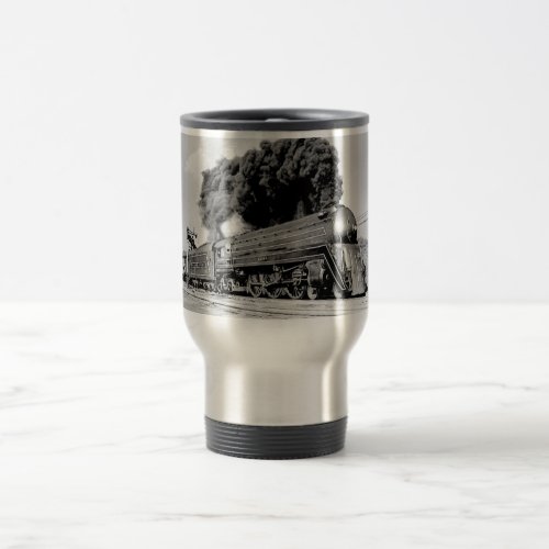 20th Century Limited Train Highball It Vintage Travel Mug