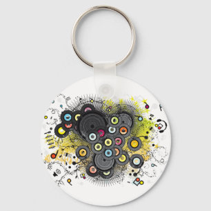 20th-Century Music Keychain