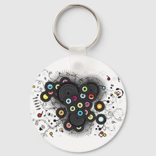 20th-Century Music Keychain
