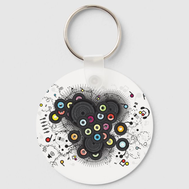 20th-Century Music Keychain (Front)
