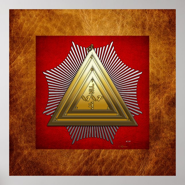 20th Degree: Master of the Symbolic Lodge Poster (Front)