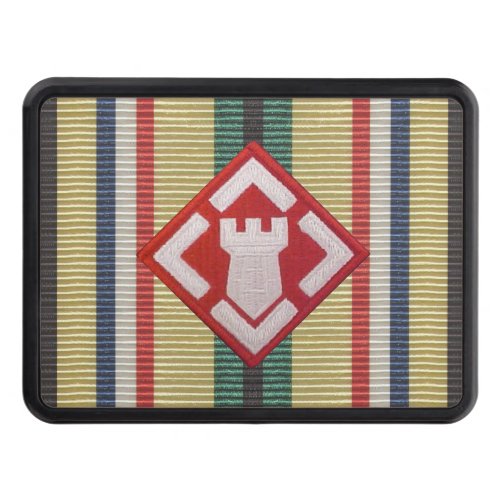 20th Engineer Bde Desert Storm Ribbon Hitch Cover