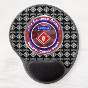 20th Engineer Brigade-Airborne Gel Mouse Pad