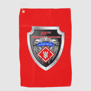 20th Engineer Brigade Airborne Golf Towel