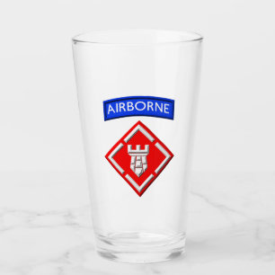 20th Engineer Brigade-Airborne Patch Glass