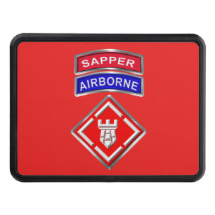 20th Engineer Brigade-Airborne Sapper Hitch Cover