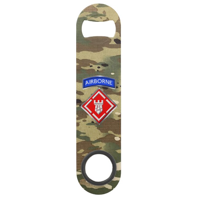 20th Engineer Brigade  Bar Key (Front)