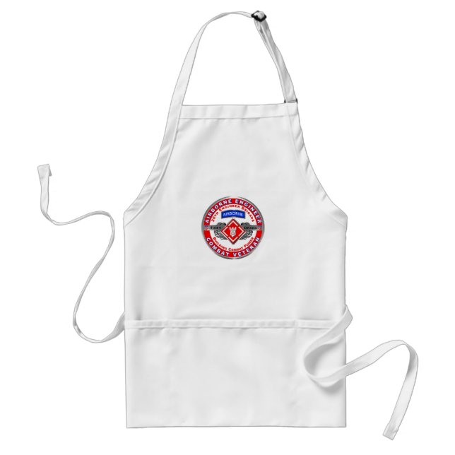 20th Engineer Brigade-Lower Price Adult Apron (Front)