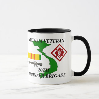 20th Engineer Brigade Vietnam Veteran Coffee Mugs