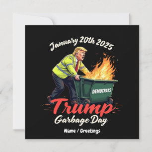 20th Jan 2025 Trump Garbage Day Sparks Political Invitation
