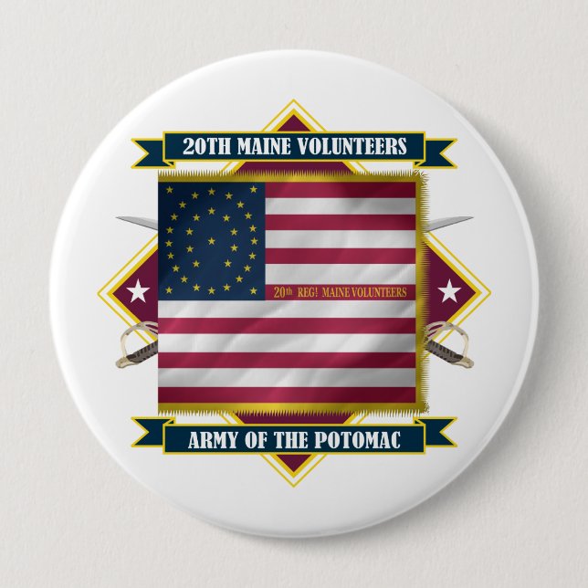 20th Maine Button (Front)