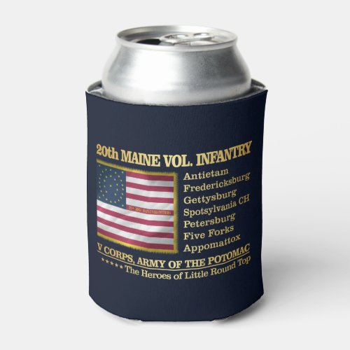 20th Maine Volunteer Infantry BH Can Cooler