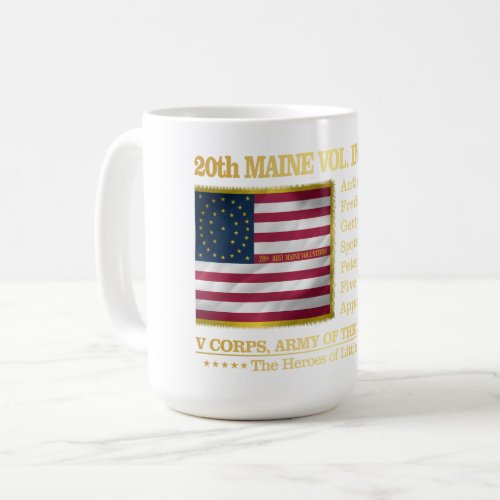 20th Maine Volunteer Infantry BH Coffee Mug