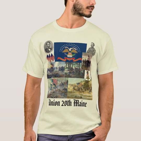 20th Maine volunteer infantry regiment Civil War TShirt