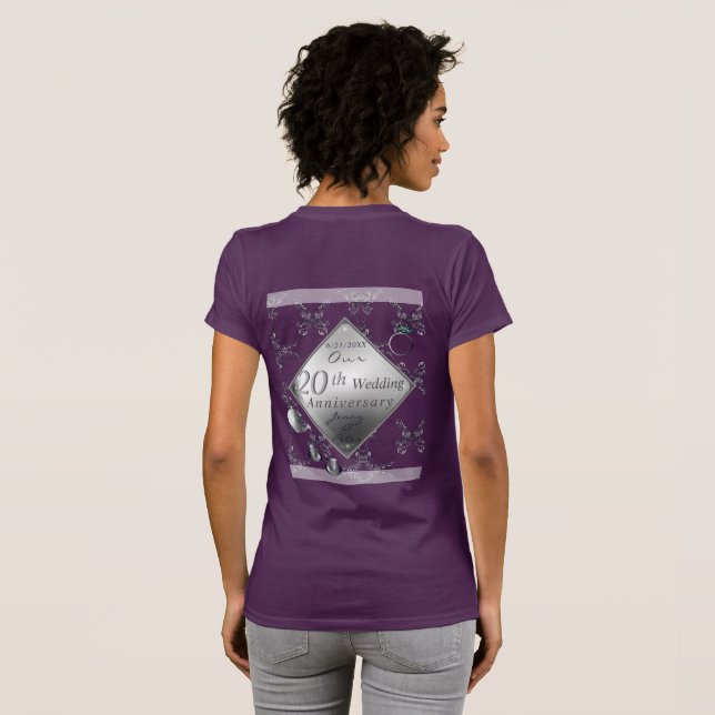 20th Platinum Emerald Anniversary  T-Shirt (Back Full)