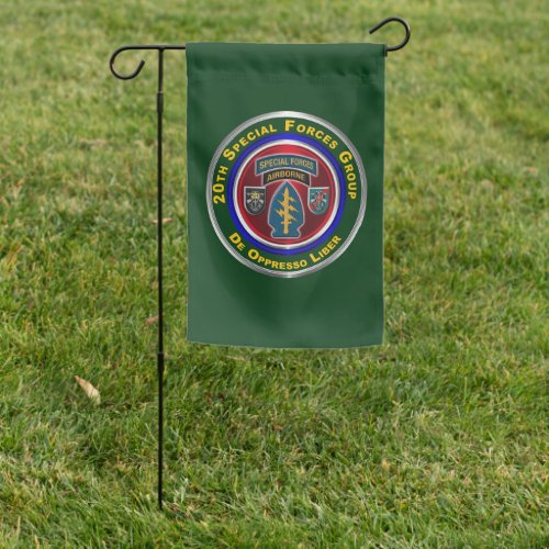 20th    Special Forces Group AIRBORNE Garden Flag