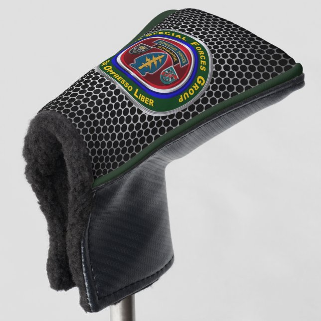 20th Special Forces Group (Airborne)  Golf Head Cover (3/4 Front)