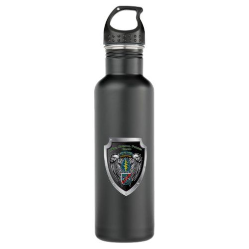 20th Special Forces Group Airborne Shield Stainless Steel Water Bottle