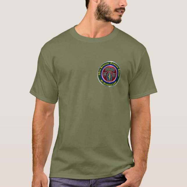 20th Special Forces Group Airborne T-Shirt (Front)