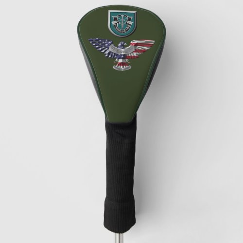 20th Special Forces Group Airborne Veteran  Golf Head Cover