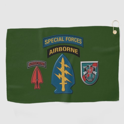 20th Special Forces Group Customized Design Golf Towel