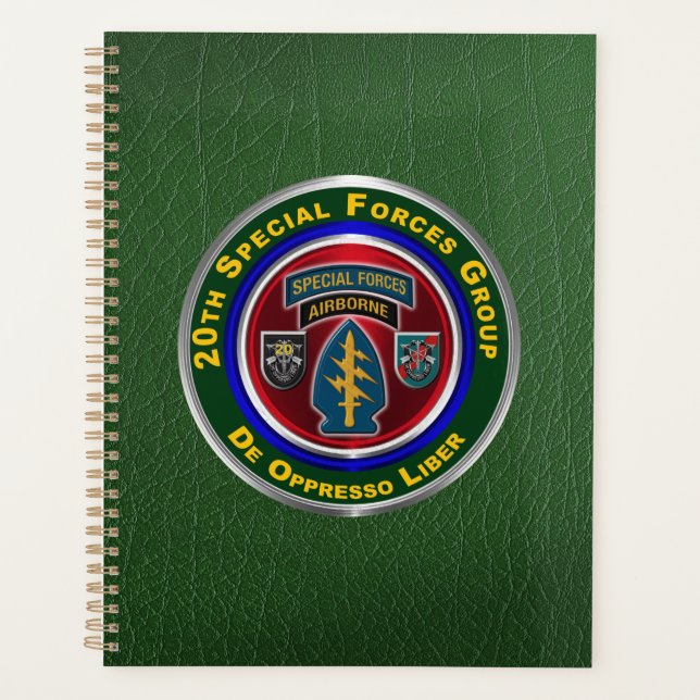 20th Special Forces Group  Planner (Front)