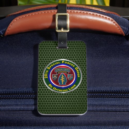 20th Special Operations Group Luggage Tag